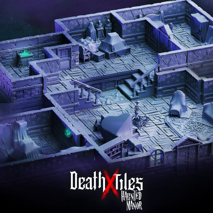 Death X tiles Haunted Mannor