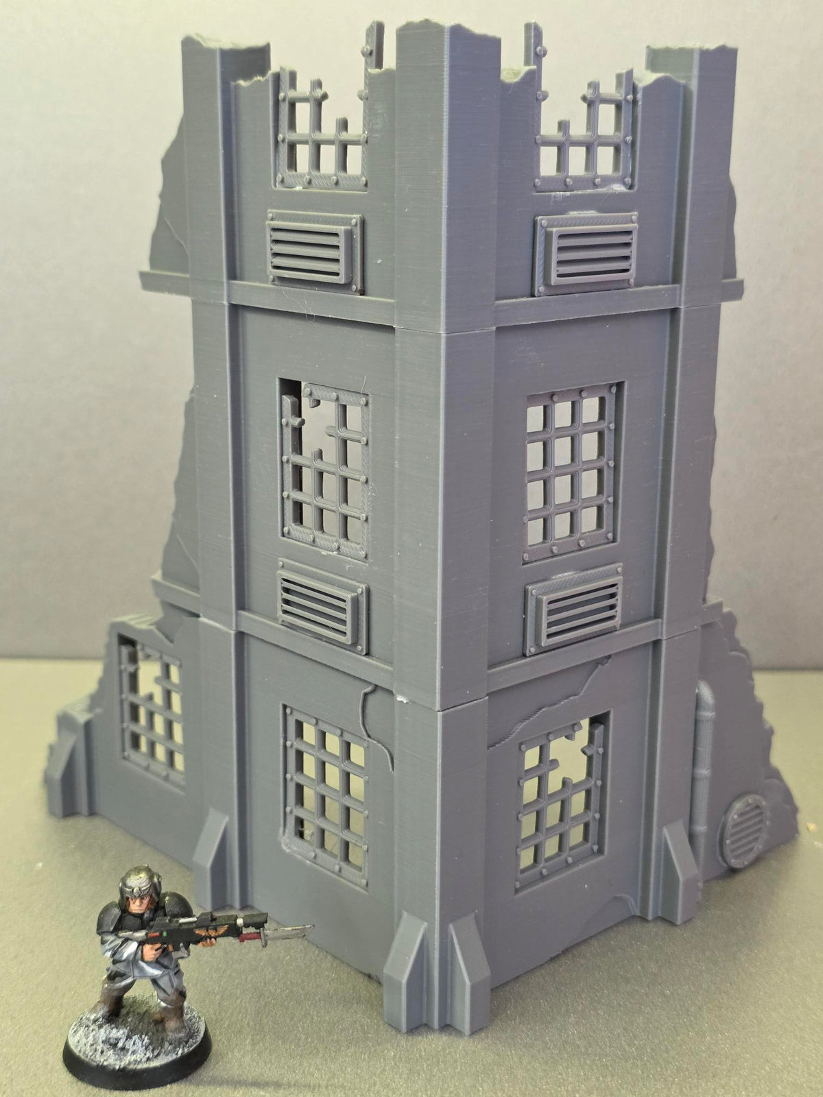 Concrete Jungle Ruin City Set