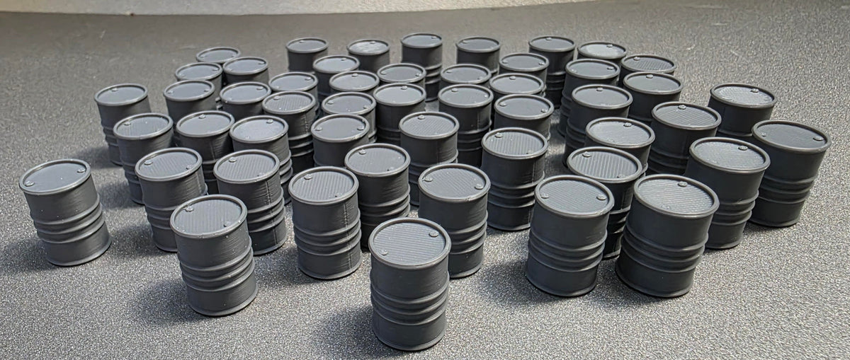 28mm Scale Barrels X50