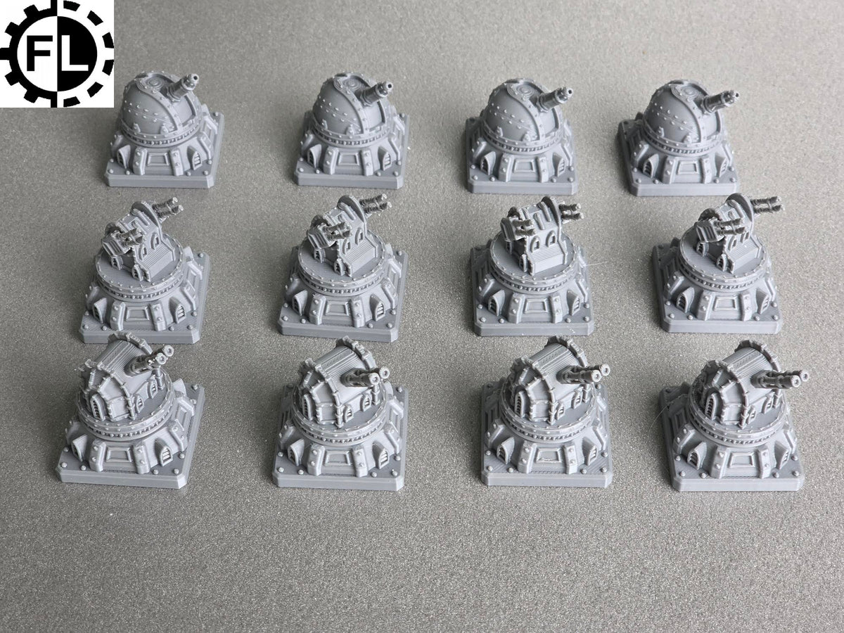 Wall Top Turret Pack