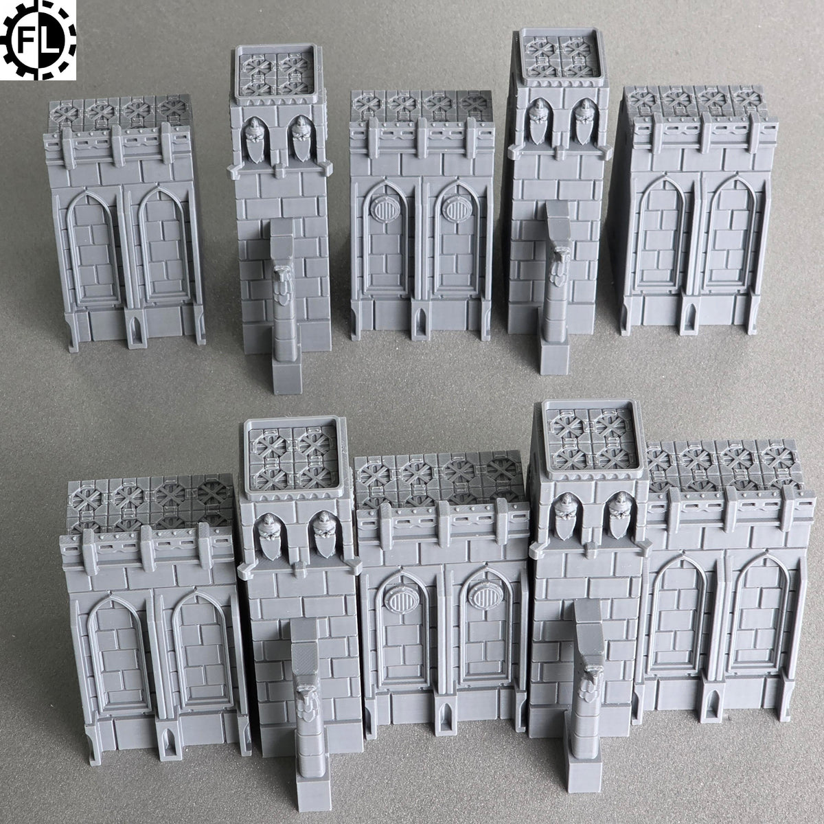 Straight Small Wall Pack