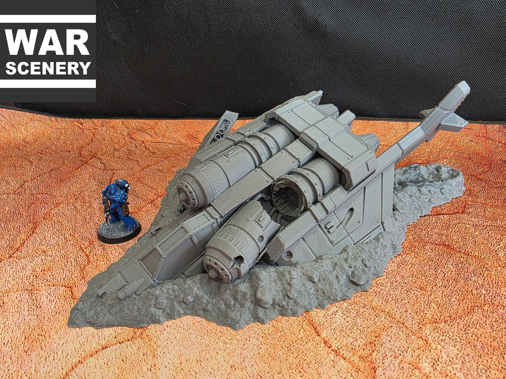 Doom Of Castrograd Crashed Lander