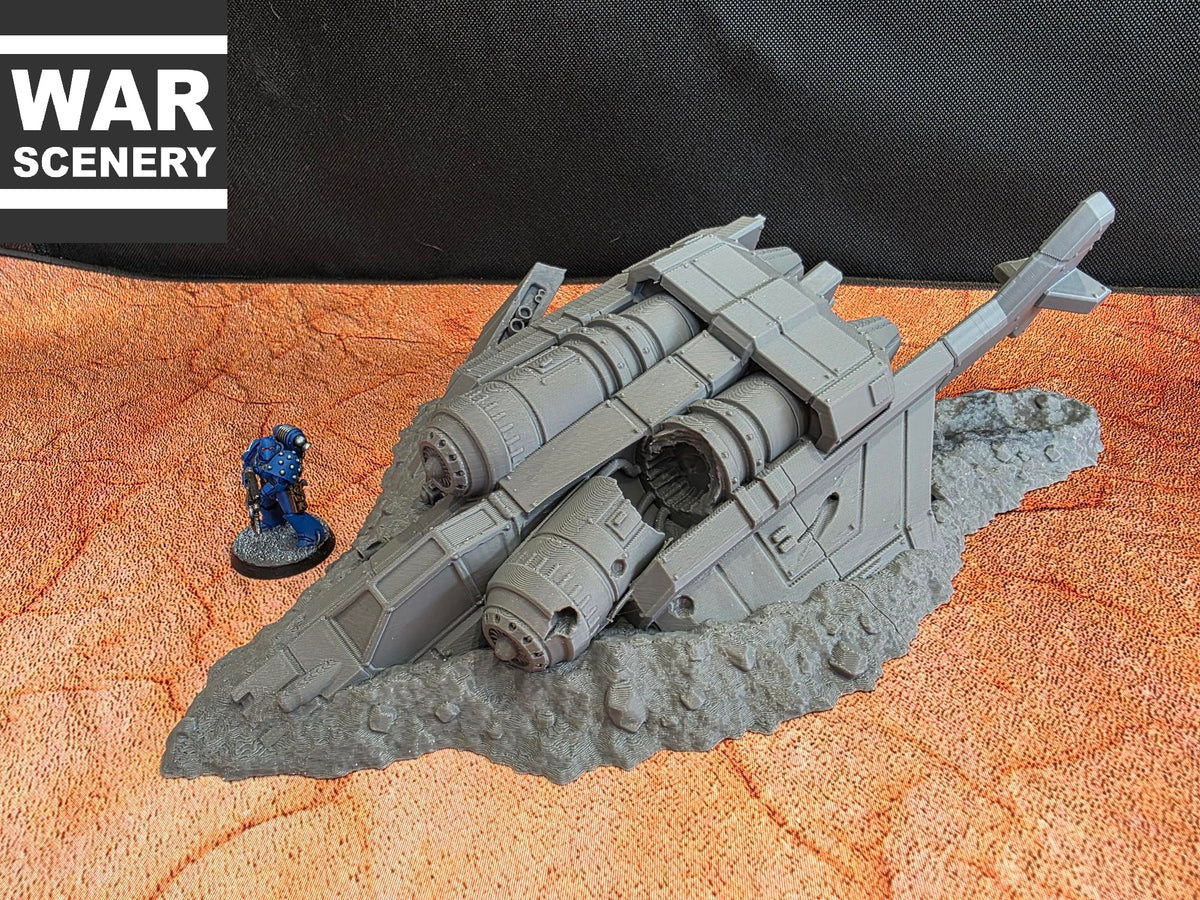 Doom Of Castrograd Crashed Lander
