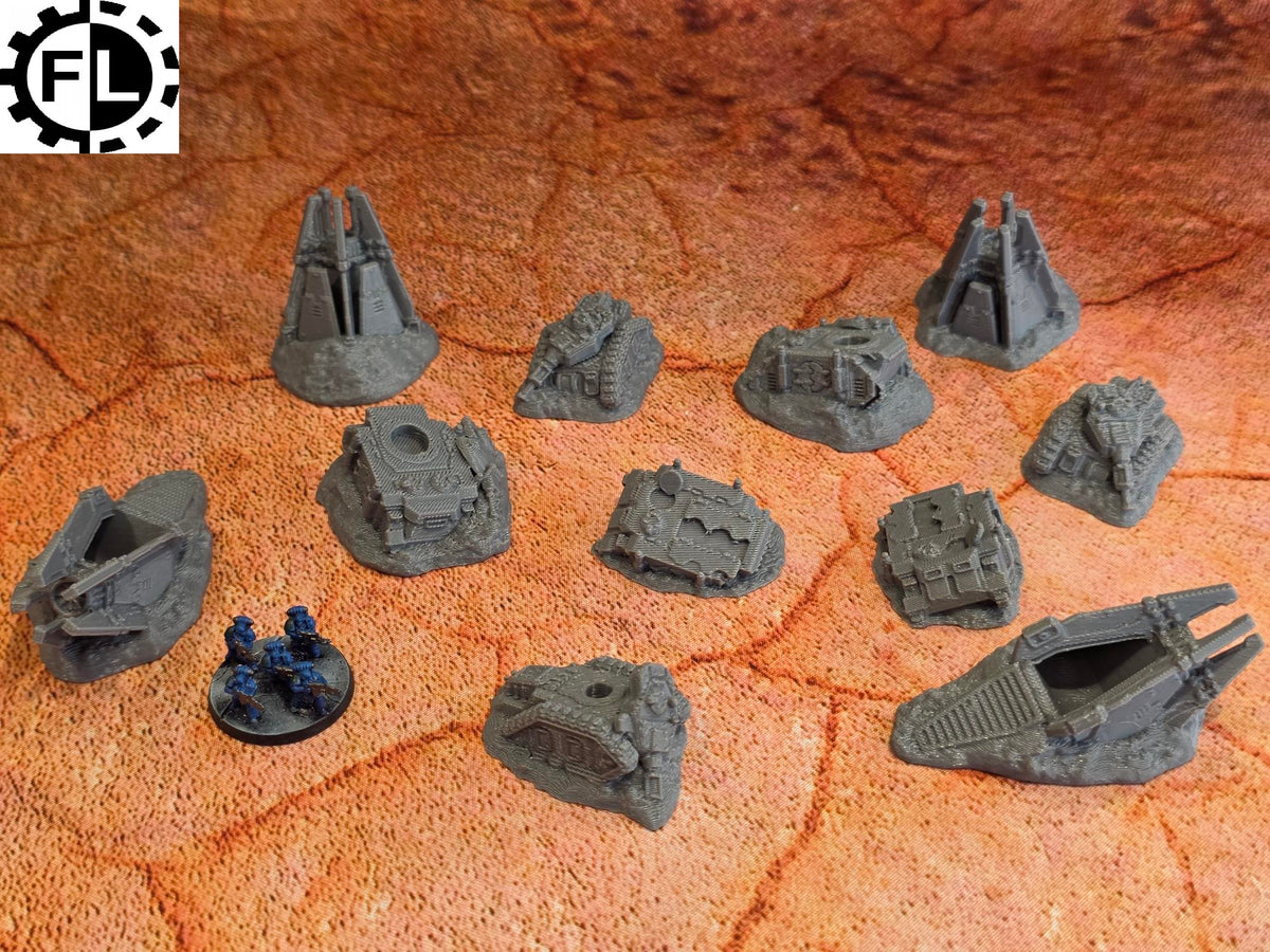 Epic Destroyed Vehicle Scatter Pack