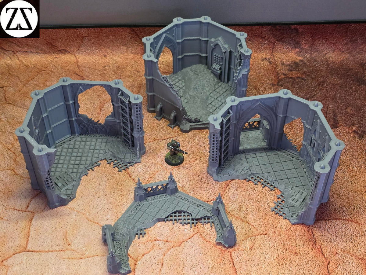 Zorpsector Gothica Bastion of the Faithful Ruined.