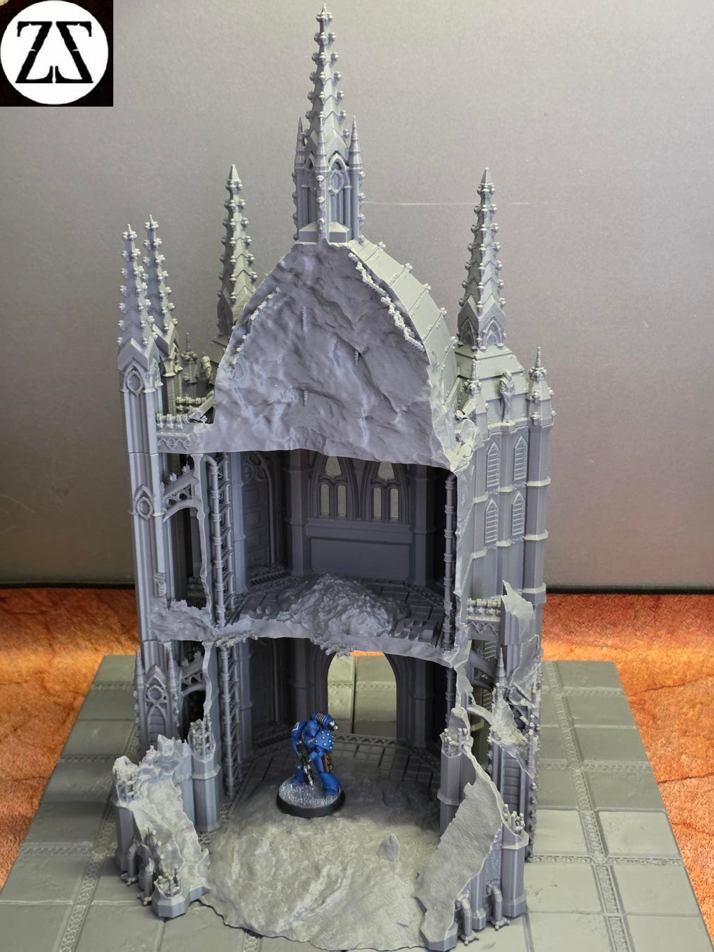 Zorpsector Gothica Hab Block B Ruined