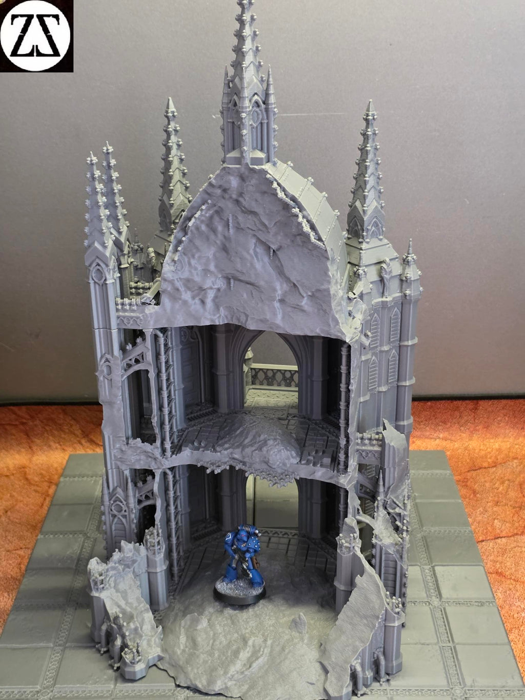 Zorpsector Gothica Hab Block A Ruined