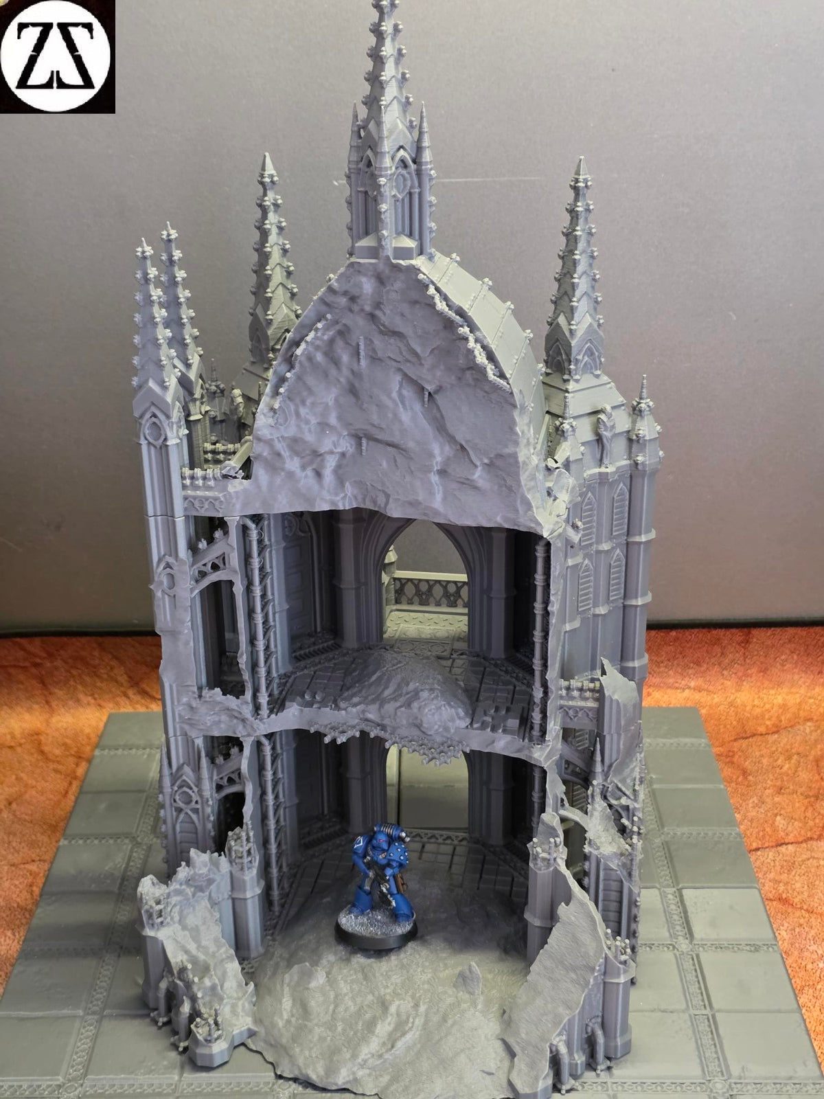 Zorpsector Gothica Hab Block A Ruined