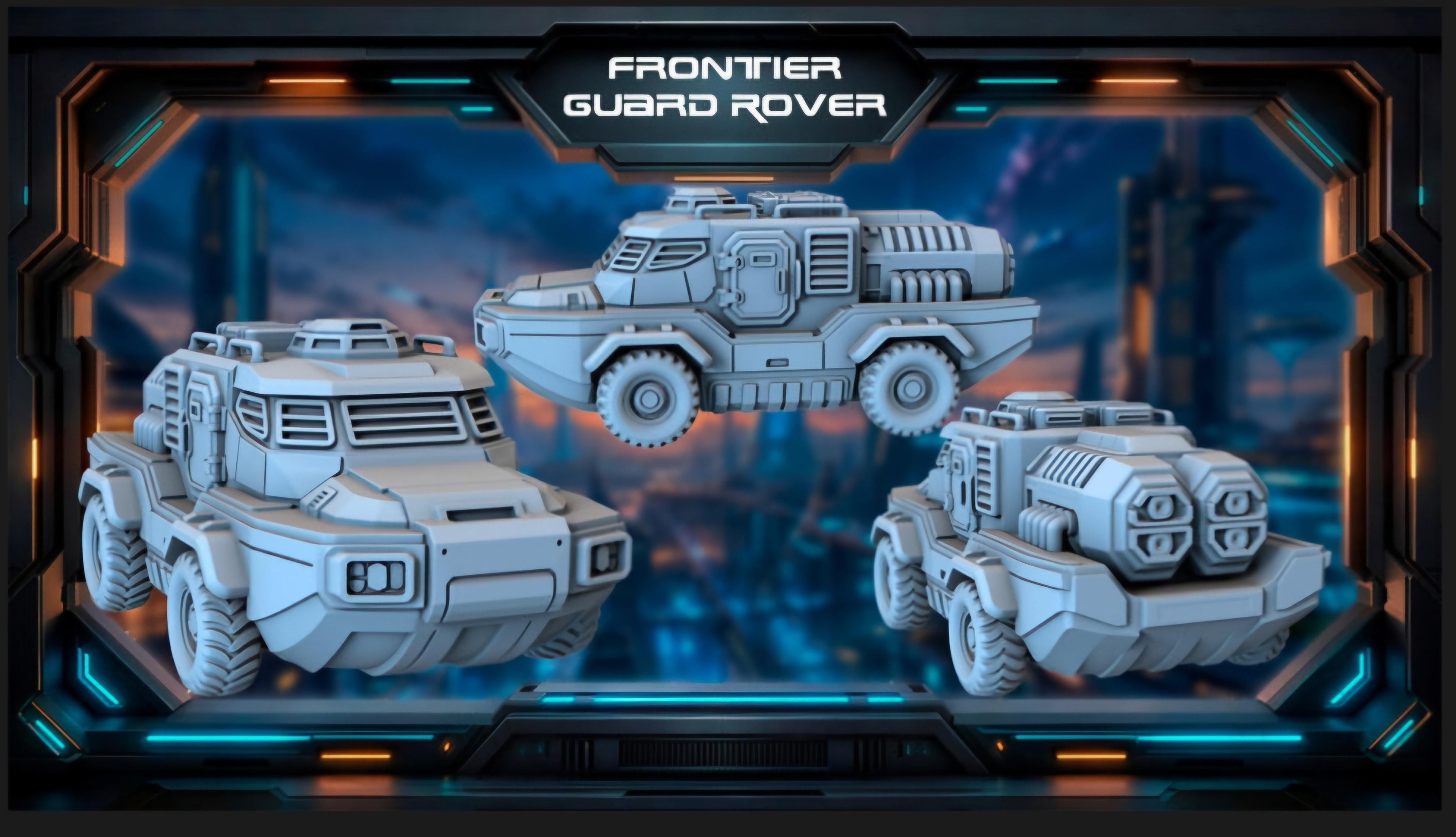 Frontier Guard rover