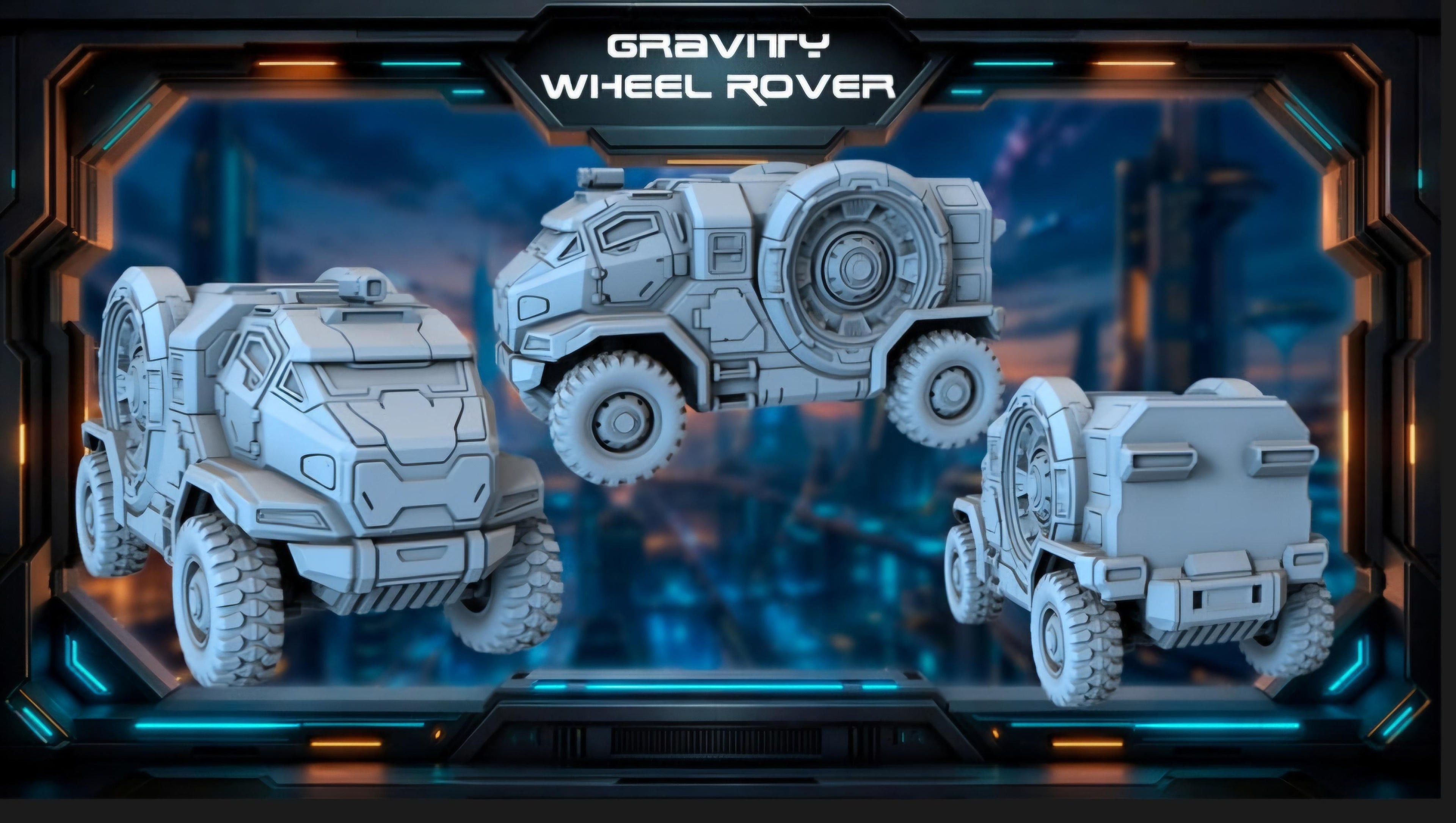 Gravity Wheel Rover
