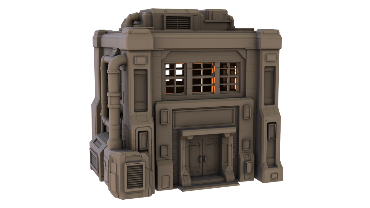 Weathered Factory Office