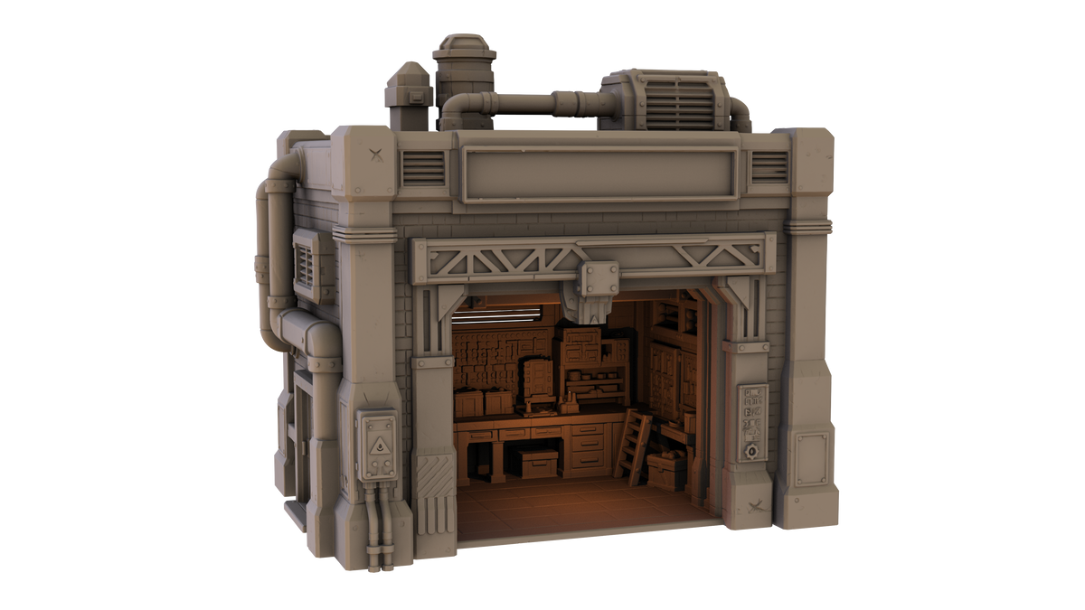 Industrial Repair Garage