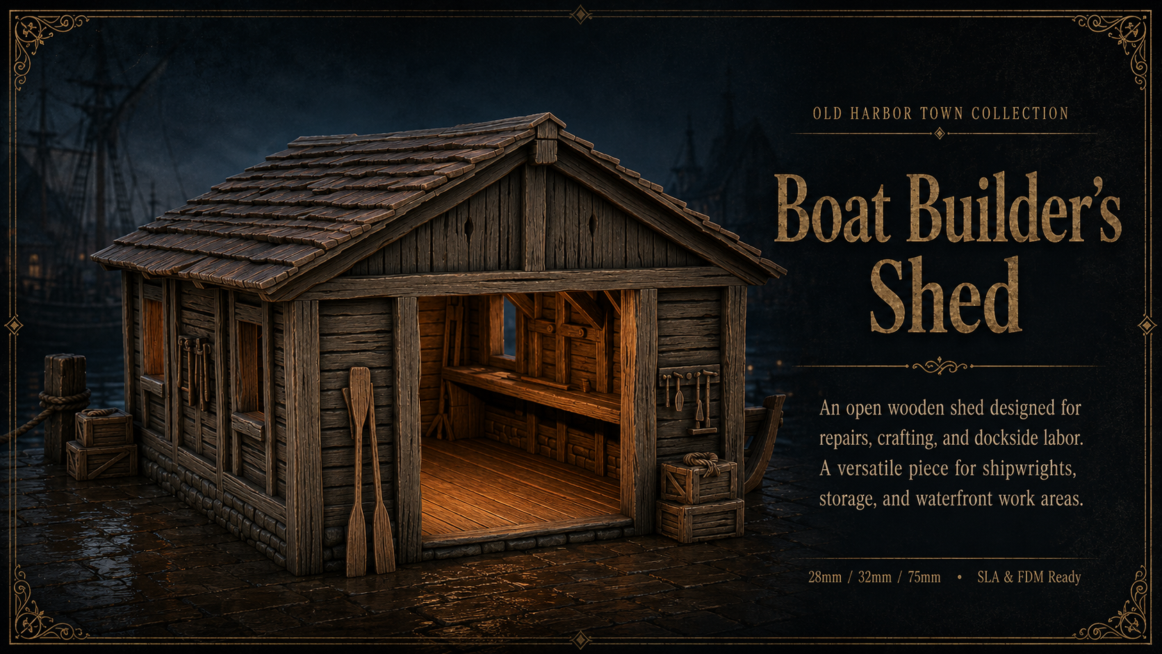 Boat Builders Shed