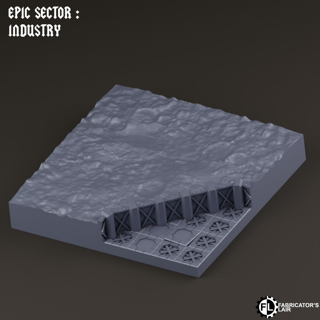 Fortification Corner Out 2 Tile