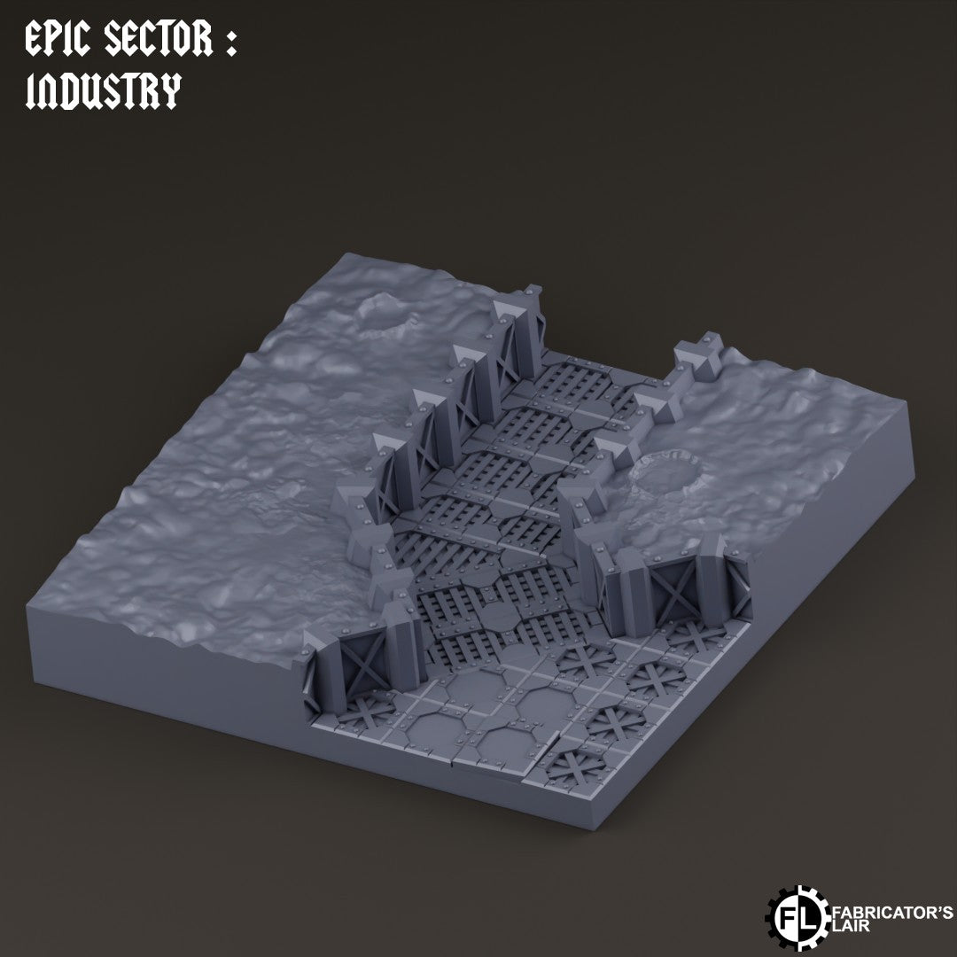Fortification Trench Entrance 2 Tile