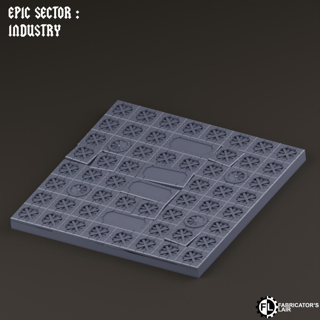 Metal Grid Tile 5