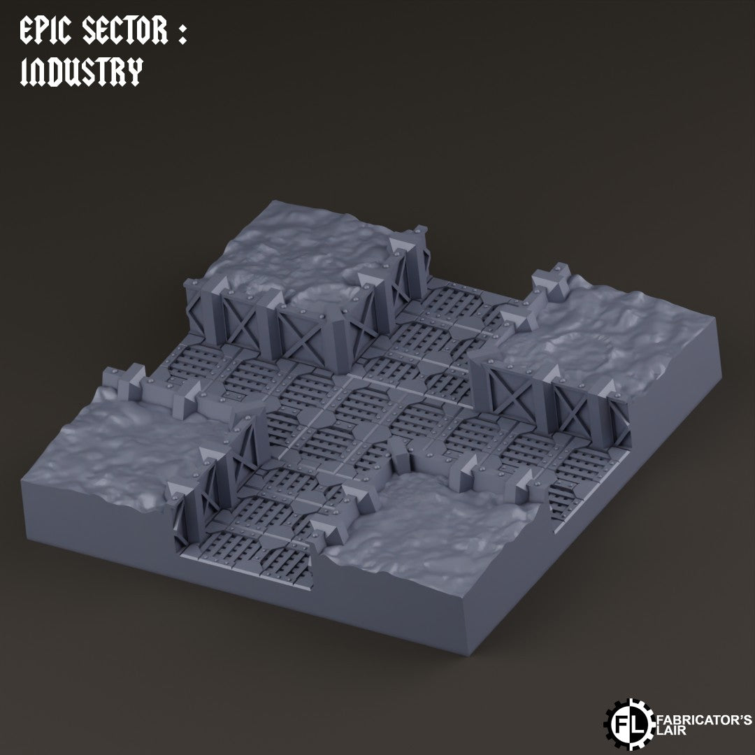 Trench X Section Tile