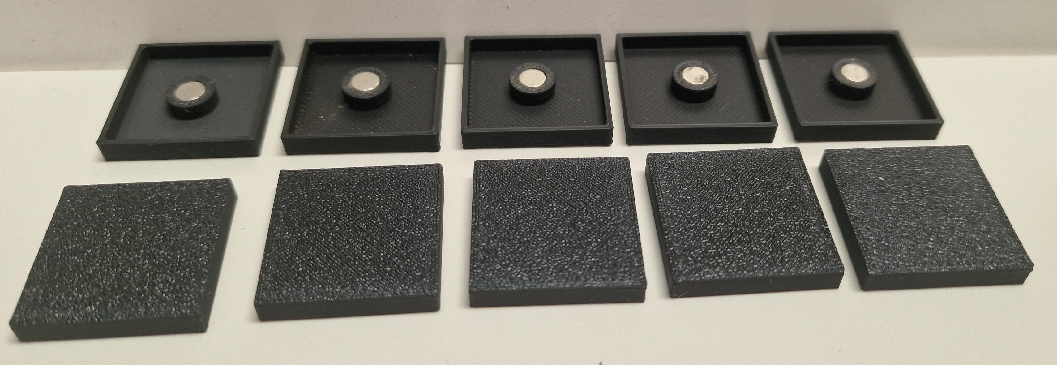 20mm Square Magnetic Bases